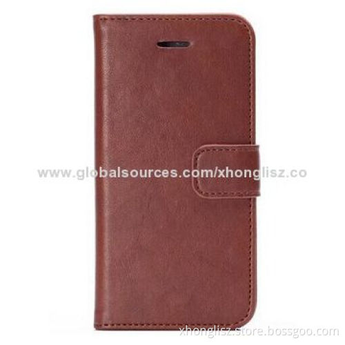 Colorful Universal Flip Leather Wallet Cases for iPhone 6 with Credit Card